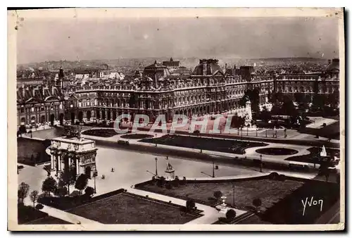 Ansichtskarte AK Paris Perspective sur la Place du Carrousel