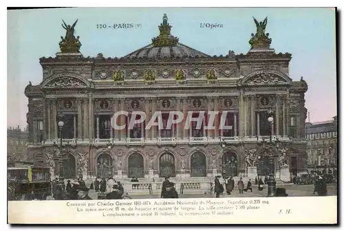 Cartes postales Paris L'Opera