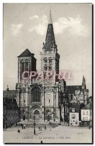 Cartes postales Lisieux La Cathedrale