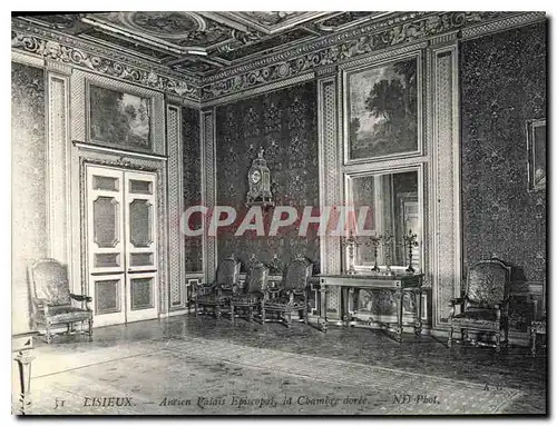 Cartes postales Lisieux Ancien Palais Episcopal la Chambre doree