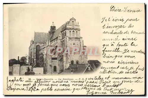 Cartes postales Saint Quentin la Basilique