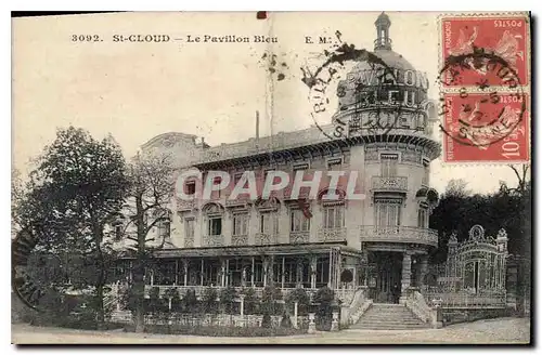 Cartes postales St Cloud le Pavillon Bleu