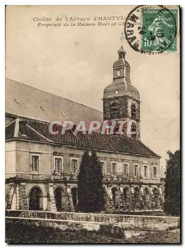 Cartes postales Cloitre de l'Abbaye d'Hautvillers propriete de la Maison Moet et Chandon