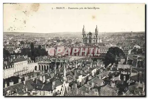 Cartes postales Nancy Panorama pris de Saint Epvre