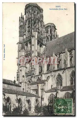 Ansichtskarte AK Toul Cathedrale Cote Est