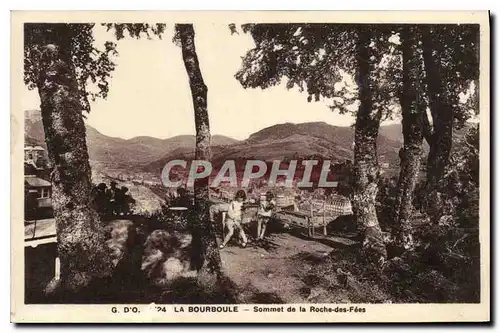 Cartes postales La Bourboule Sommet de la Roche des Fees