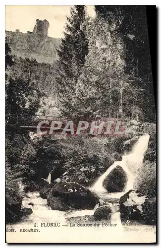 Cartes postales Florac la Source du Pecher