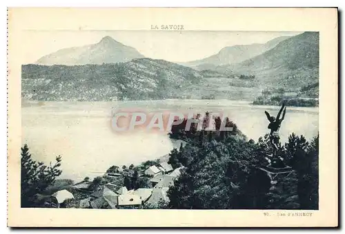 Cartes postales La Savoie Lac d'Annecy