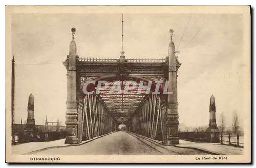 Cartes postales Strasbourg le Pont de Kehl