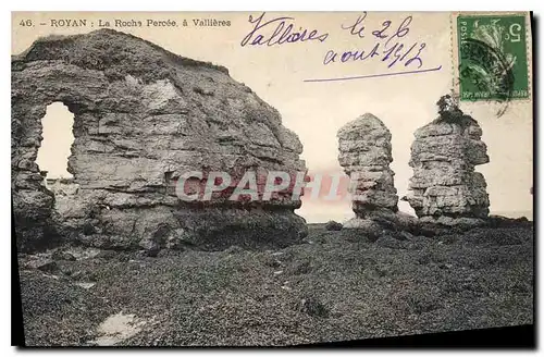 Cartes postales Royan la Roche Percee a Vallieres