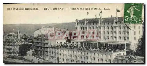 Cartes postales Nos Stations Thernales Royan Panorama des Hotels