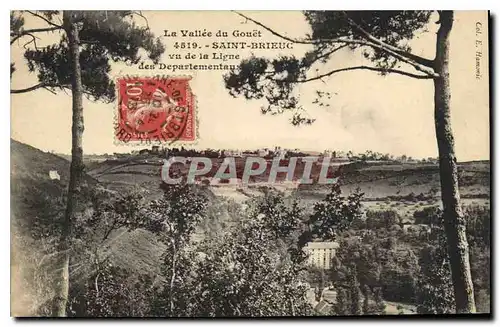 Cartes postales La Vallee du Gouet Saint Brieuc vu de la Ligne des Departementaux