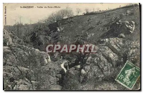 Ansichtskarte AK St Maixent Vallee du Puits d'Enfer