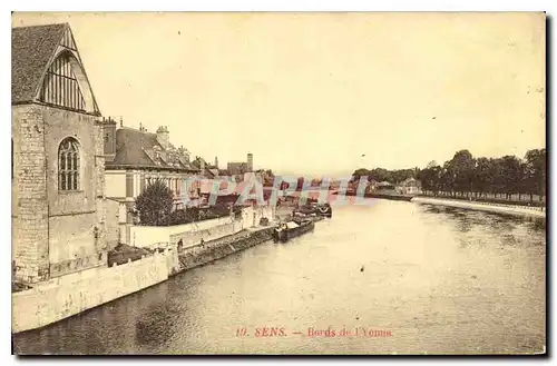 Cartes postales Sens Bords de l'Yonne