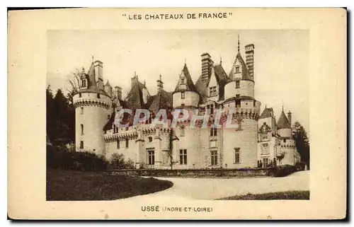 Cartes postales Les Chateaux de France Usee Indre et Loire