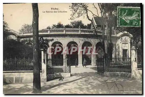 Cartes postales Vichy la Source des Celestins