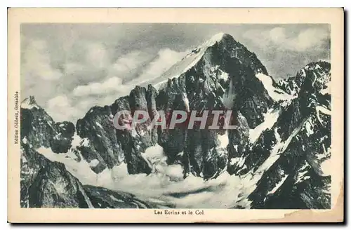 Cartes postales Les Ecrins et le Col