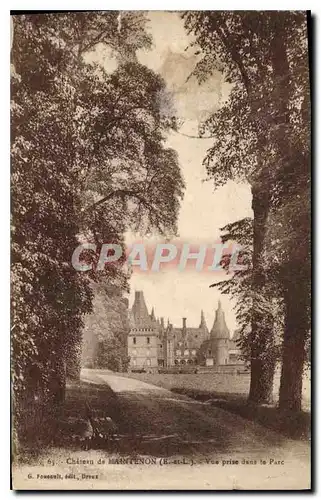 Ansichtskarte AK Chateau de Maintenon E et L vue prise dans le Parc