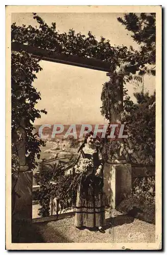 Cartes postales Nice vue generale Costume du Pays