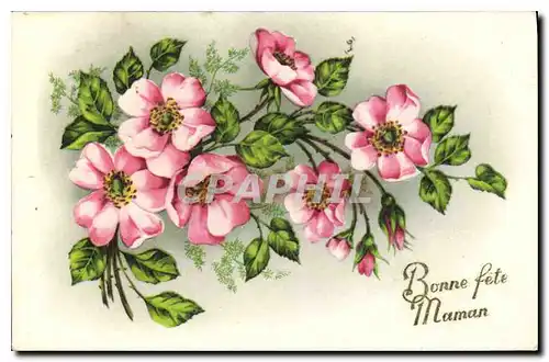 Cartes postales Bonne Fete Maman Fleurs