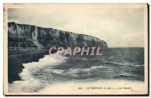 Cartes postales Le Treport S Inf la Falaise