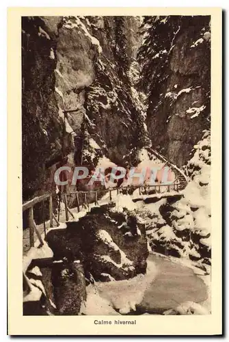 Cartes postales Calme Hivernal Gorges de la Diosaz