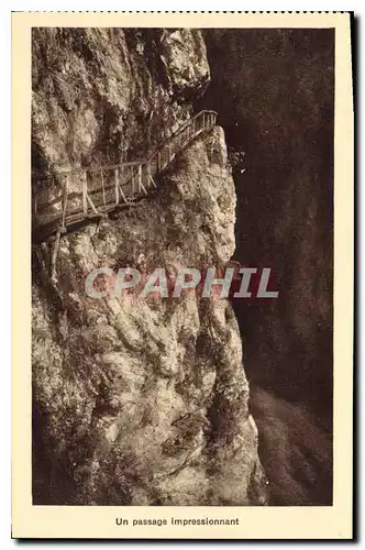 Cartes postales Un Passage Impressionnant Gorges de la Diosaz