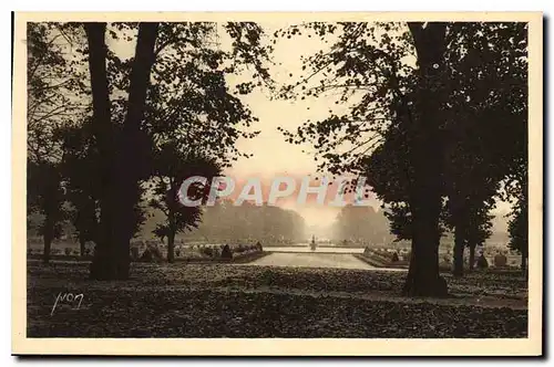 Ansichtskarte AK Fontainebleau S et M Jardins du Palais le Parterre