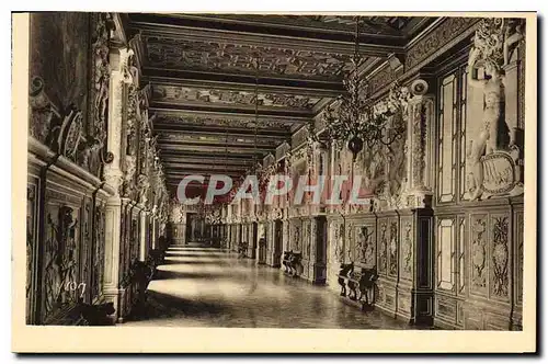 Cartes postales Fontainebleau S et M le Palais Gelerie Francois Ier