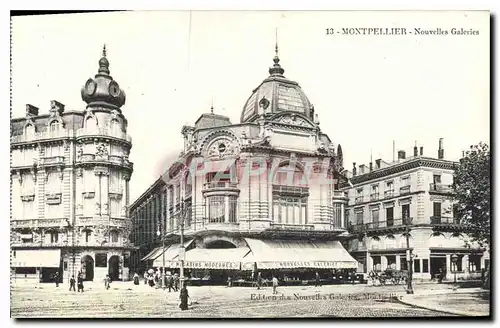 Cartes postales Montpellier Nouvelles Galeries