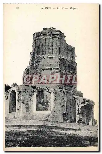 Cartes postales Nimes la Tour Magne