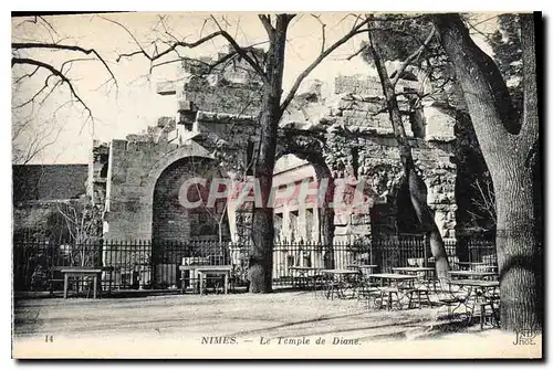 Cartes postales Nimes le Temple de Diane