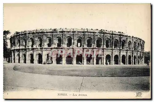 Cartes postales Nimes les Arenes