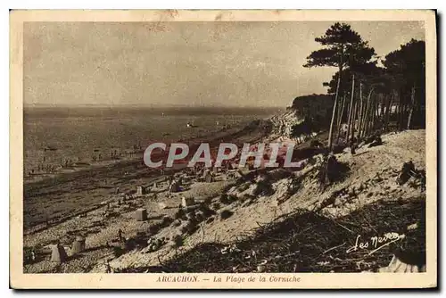 Cartes postales Arcachon la Plage de la Corniche