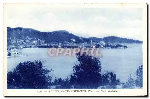 Ansichtskarte AK Saint Maxime sur Mer Var vue generale