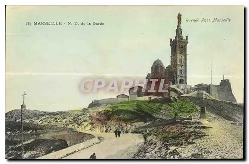 Cartes postales Marseille N D de la Garde