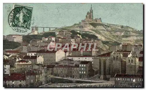 Ansichtskarte AK Marseille Colline de N D de la Garde