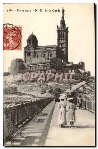 Cartes postales Marseille N D de la Garde