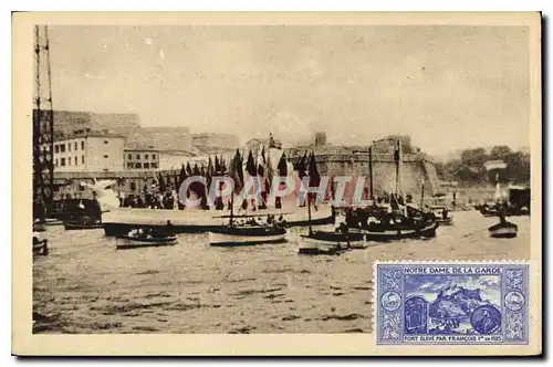 Cartes postales Marseille Fetes du Couronnement 18 21 Juin 1931 la Cortege Naval rentrant au Port