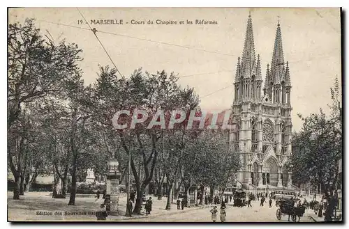 Cartes postales Marseille Cours du Chapitre et les Reformes