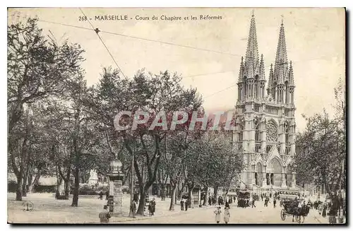 Ansichtskarte AK Marseille Cours du Chapitre et les Reformes