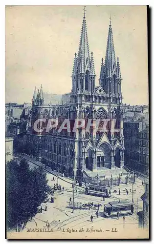 Cartes postales Marseille L'Eglise des Reformes