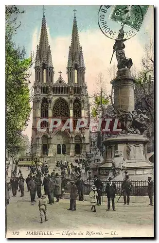 Cartes postales Marseille L'Eglise des Reformes