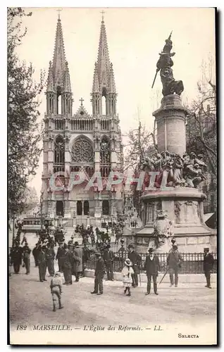 Cartes postales Marseille L'Eglise des Reformes