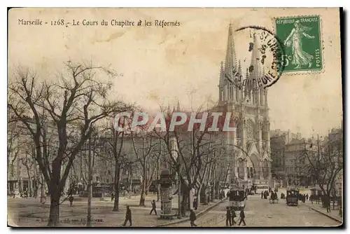 Cartes postales Marseille Le Cours du Chapitre et les Reformes