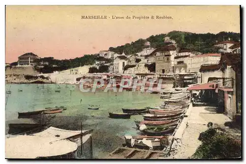 Ansichtskarte AK Marseille L'anse du Prophete et Roubion