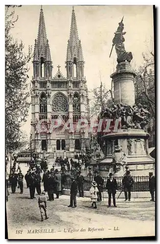 Cartes postales Marseille L'Eglise des Reformes