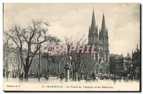 Ansichtskarte AK Marseille Le Cours du Chapitre et les Reformes