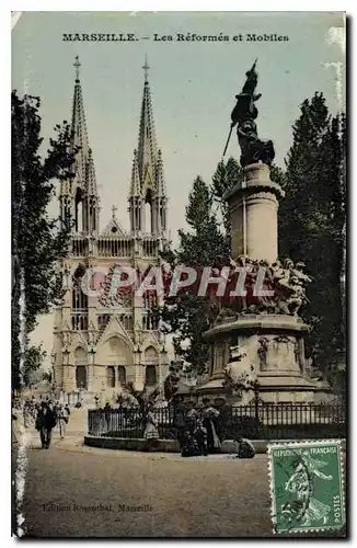 Cartes postales Marseille Les Reformes et Mobiles