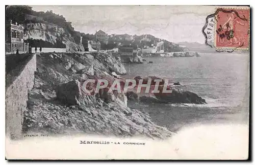 Cartes postales Marseille La Corniche